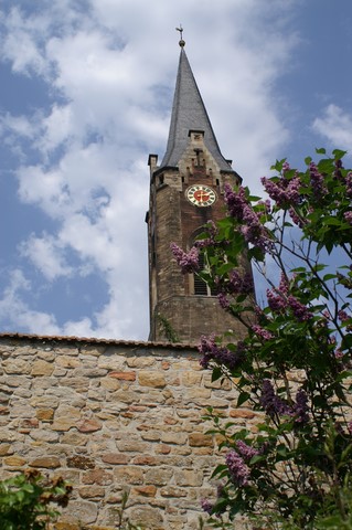 Turm der Prot. Pfarrkirche